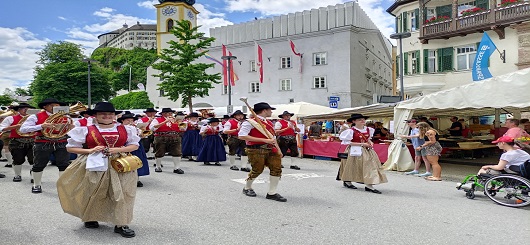 Das 45. Stadtfest Kufstein-Land Tirol-Österreich 2025_Trachtenumzug